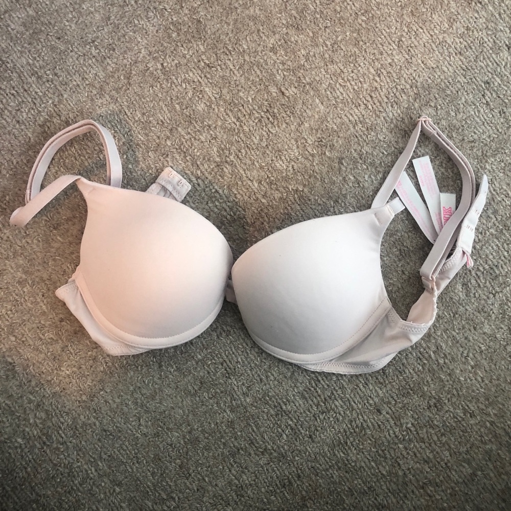pink wear everywhere push up bra